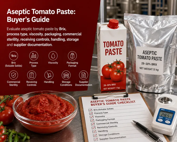 Aseptic Tomato Paste: Buyer’s Guide