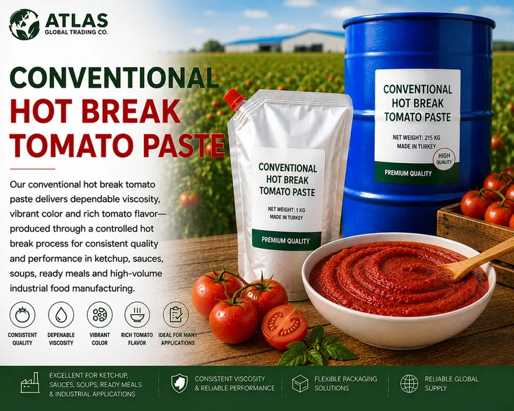 Conventional Hot Break Tomato Paste