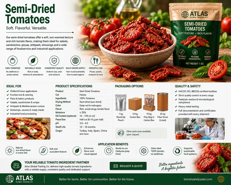 Semi-Dried Tomatoes