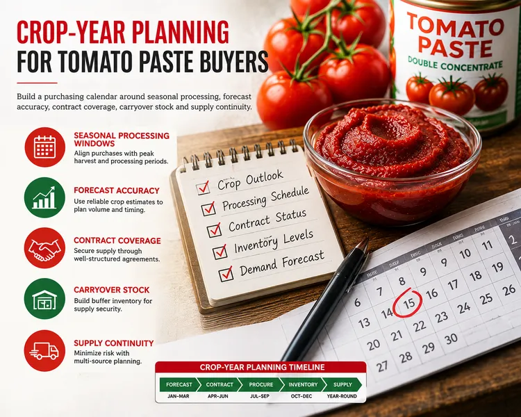 Crop-Year Planning for Tomato Paste Buyers