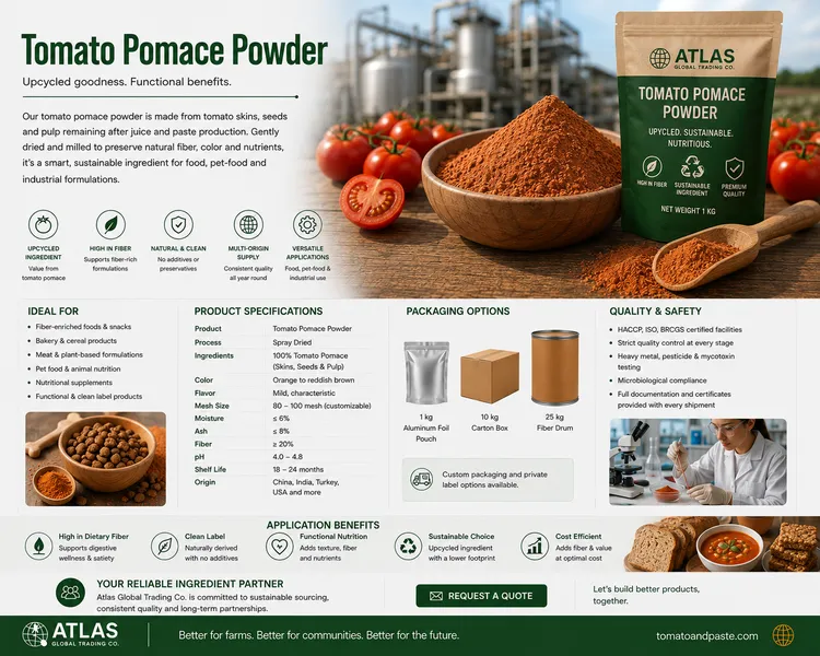 Tomato Pomace Powder